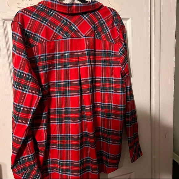 Vineyard Vines Women’s Nantucket Tartan Flannel NWT Holiday 20 Plus Size - Picture 7 of 7